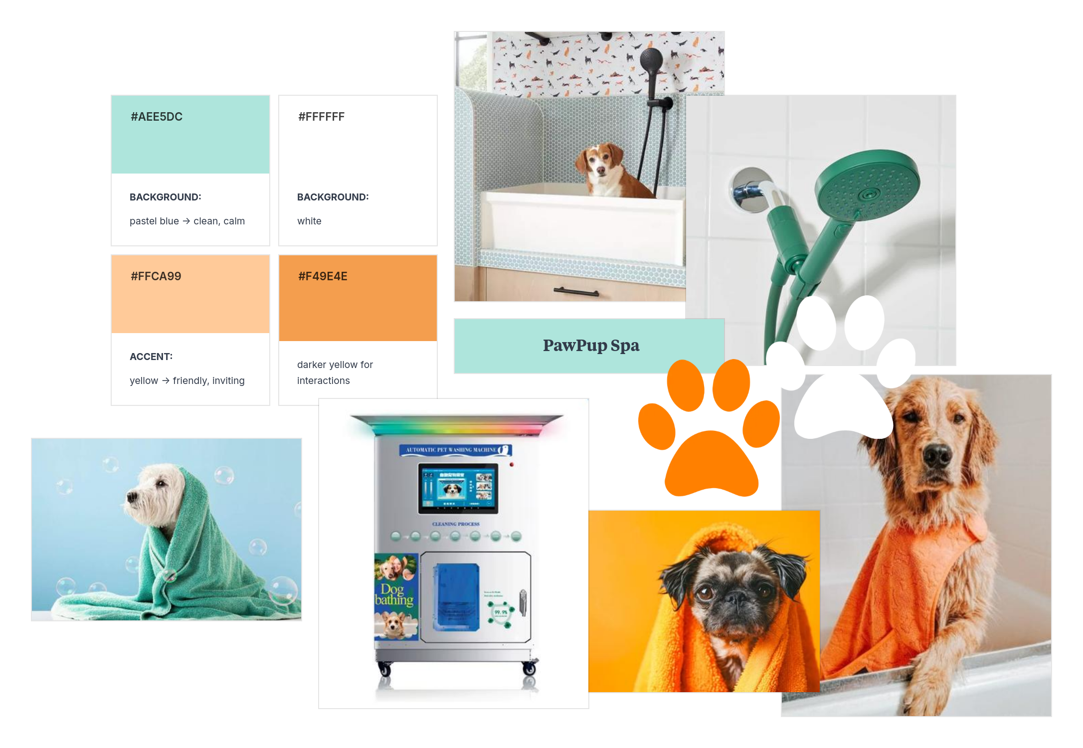 pawpup moodboard